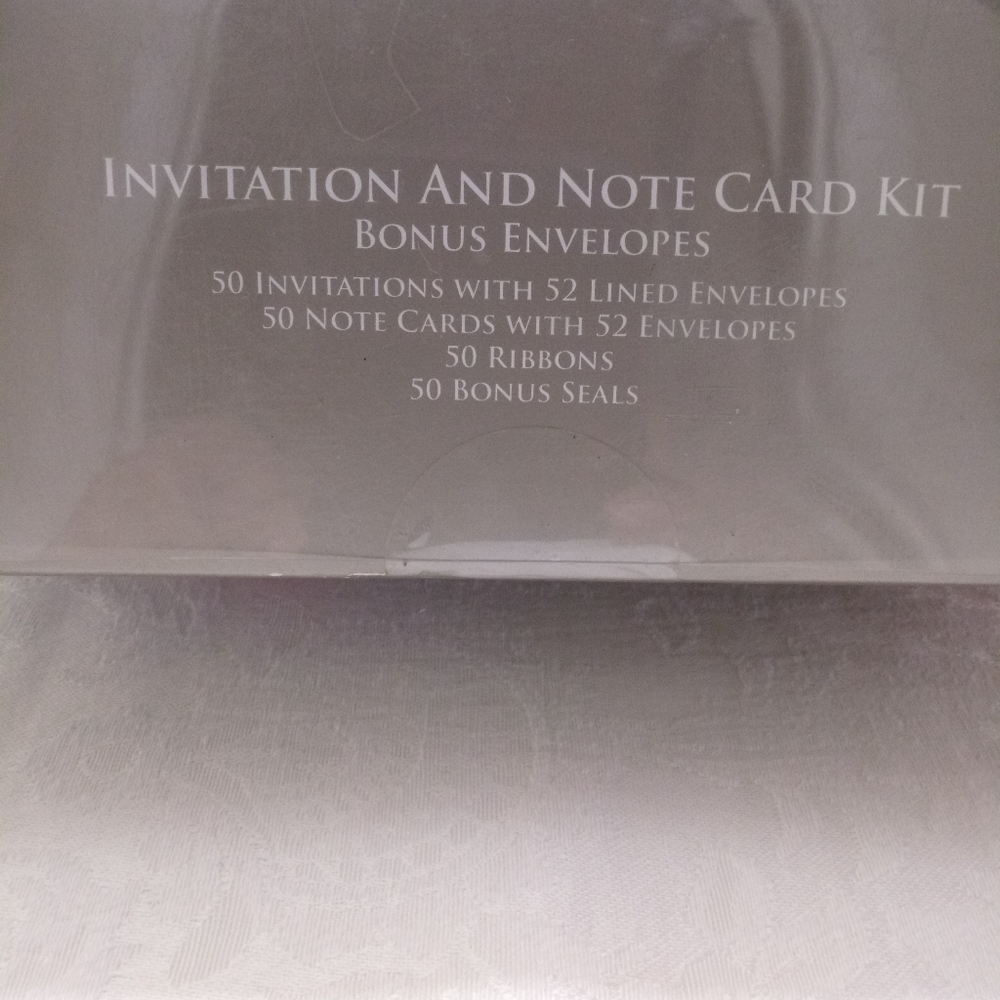 Invitation & Note Card Kit - SALE!! - Picture 5 of 5
